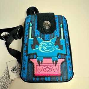NWT. Disney Crossbody Bag - Haunted Mansion Gargoyle. Crossbody Bag
